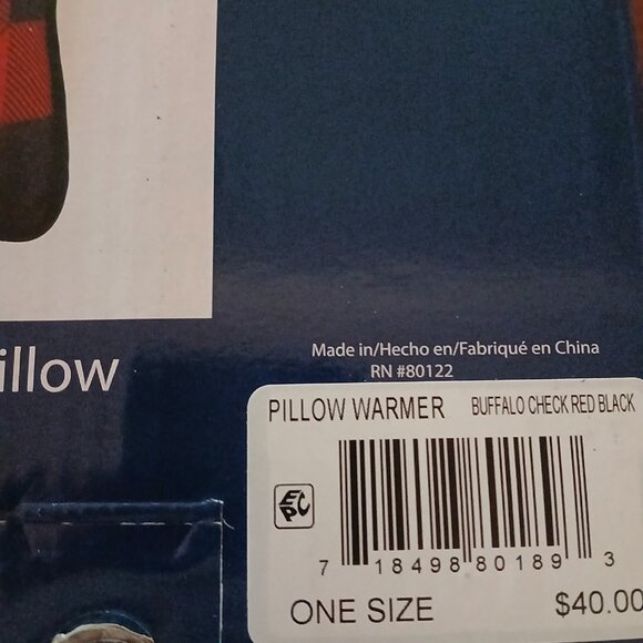 Micro Flannel Electric Battery Operated Mini Pillow 9 X 13 NIB - Picture 3 of 7